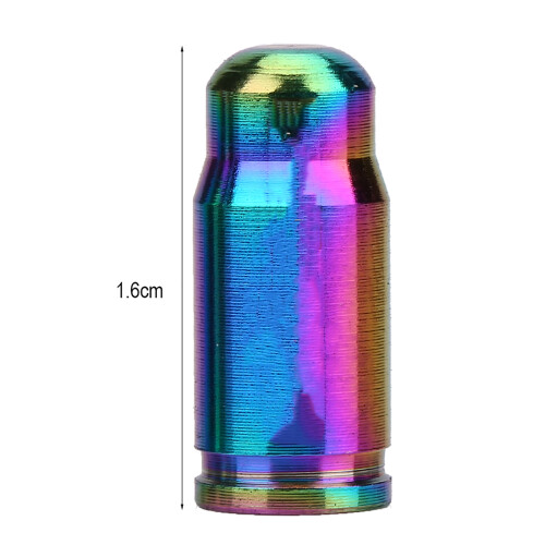 Exquisite Titanium Valve Caps with Dimensional Thread for Bike Nozzle 2