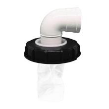 IBC-dekselfilter 165 mm voor montage op IBC-container regenwatertank