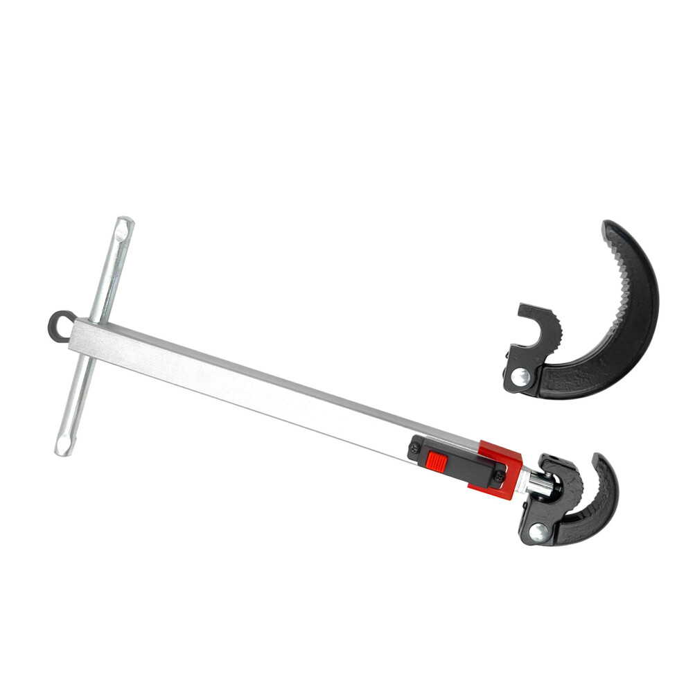 Telescoping Basin Wrench 10-17In Cr V Steel 180 Rotatable Jaw Tool 3591334450069