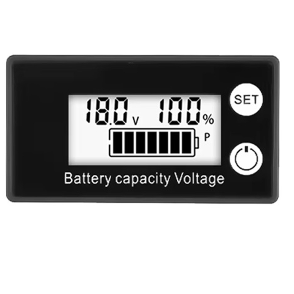 Battery Voltmeter Dc 8-100V Capacity Indicator Power Meter Lithium B 4711189245101