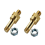 2pcs Side Mount Battery Copper Screw 3/8inch-16 1