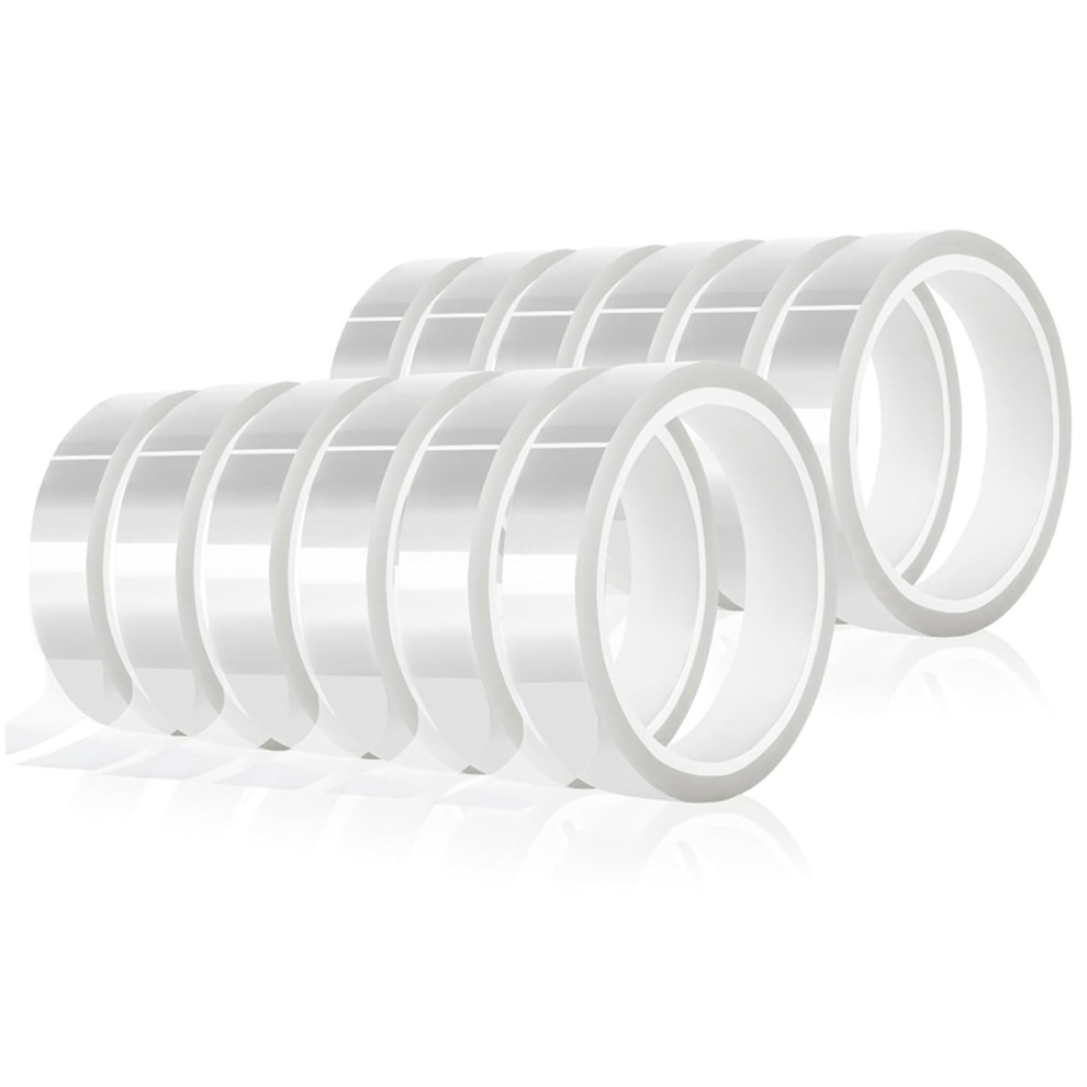12Rolls 20mmx33m(108ft) Clear Heat Tape,High Temperature Heat Tape,
