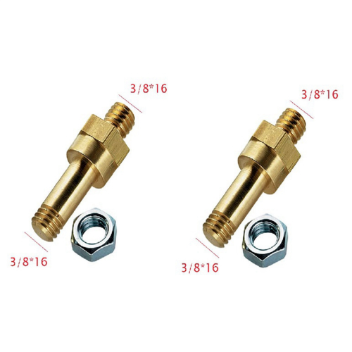 2pcs Side Mount Battery Copper Screw 3/8inch-16 1