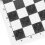 Portable PU Leather Checkers Set – Foldable Board, Black, 35cm 15