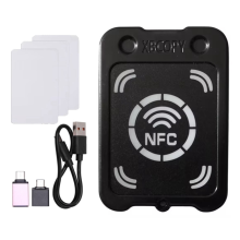 RFID Smart Chip Card Reader +3xUID Card NFC Encryption Key Reader