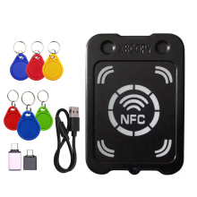 RFID Card Reader Copier+3xUID/CUID Keychain NFC Encryption Key Reader