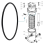 Δακτύλιος Ο-Κεφαλής Φίλτρου για SwimClear C100S/C150S/C200S 3