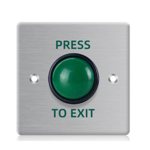 Door Exit Push Button Release Switch Opener Stainless Steel Panel