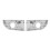 Cornice cromata per fendinebbia 7T4Z17E810B/811B per Edge 2