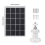 20W zonnepaneellader voor Ring-videodeurbel, wit 3