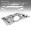 Cornice cromata per fendinebbia 7T4Z17E810B/811B per Edge 14