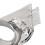 Cornice cromata per fendinebbia 7T4Z17E810B/811B per Edge 11