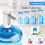 LED Display Water Bottle Pump Foldable Electric 1200mah Rechargeable 5