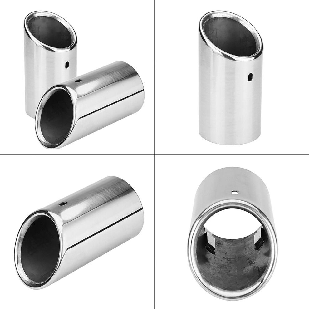 Easy Install Tailpipe Muffler Tip For A4 B8 2009Â2012 4151334452358