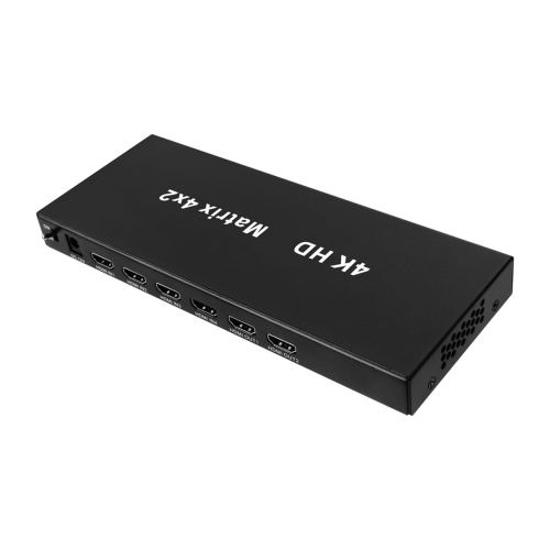 -Compatible Matrix 4X2 Switch Splitter 4K 30Hz with Audio EU Plug 1