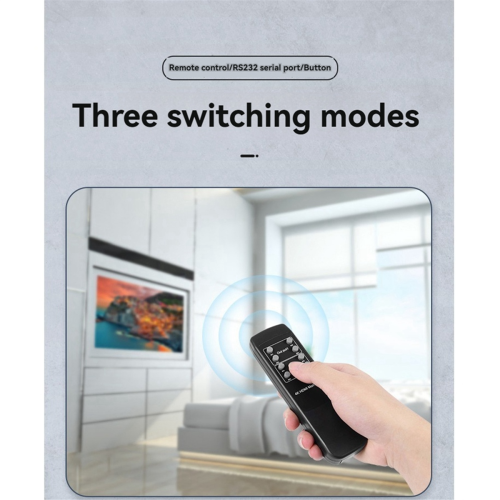 -Συμβατός διαχωριστής Matrix Switch 4K 30Hz με έξοδο ήχου (EU) 1