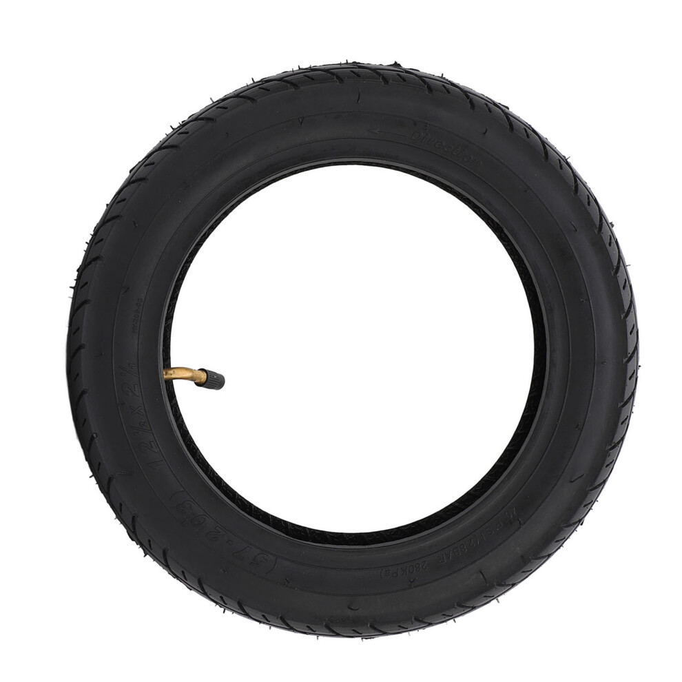 12.5X2.25in Tire & Inner Tube Set With Bent Valve For Electric Scooters 6911334455098