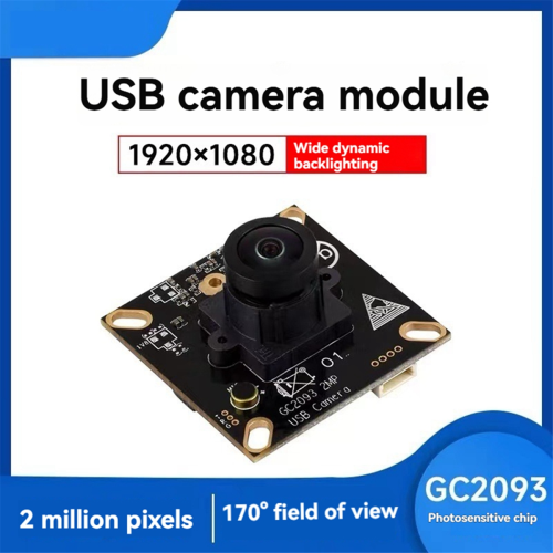 2MP Camera Module GC2093 USB2.0 Free Driver Monitor Module Microphone 1