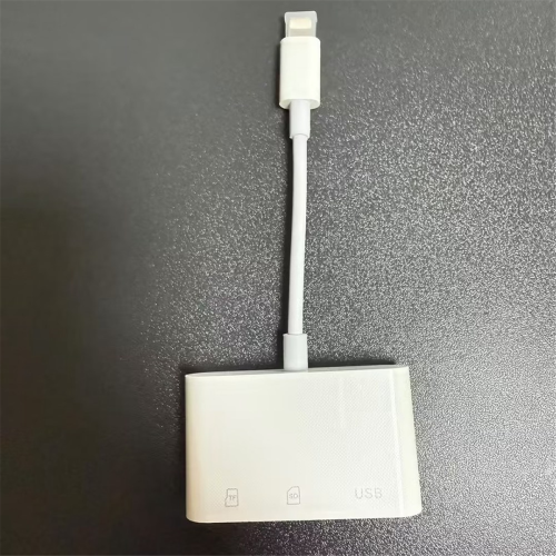 SD Card Reader Memory Card Reader with USB Camera Adapter 1