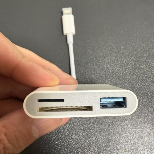 SD Card Reader Memory Card Reader with USB Camera Adapter 2