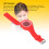 Orologio digitale per bambini rosso Modello 50M 45,2 mm 200 mAh 4