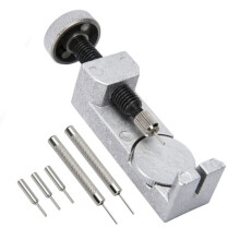 Kit démonte-maillons pour montre, 6 pièces, 3 goupilles supplémentaires, L6,7 cm