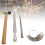 Kit de 6 mandrins à bagues en aluminium, 18,4 cm 13