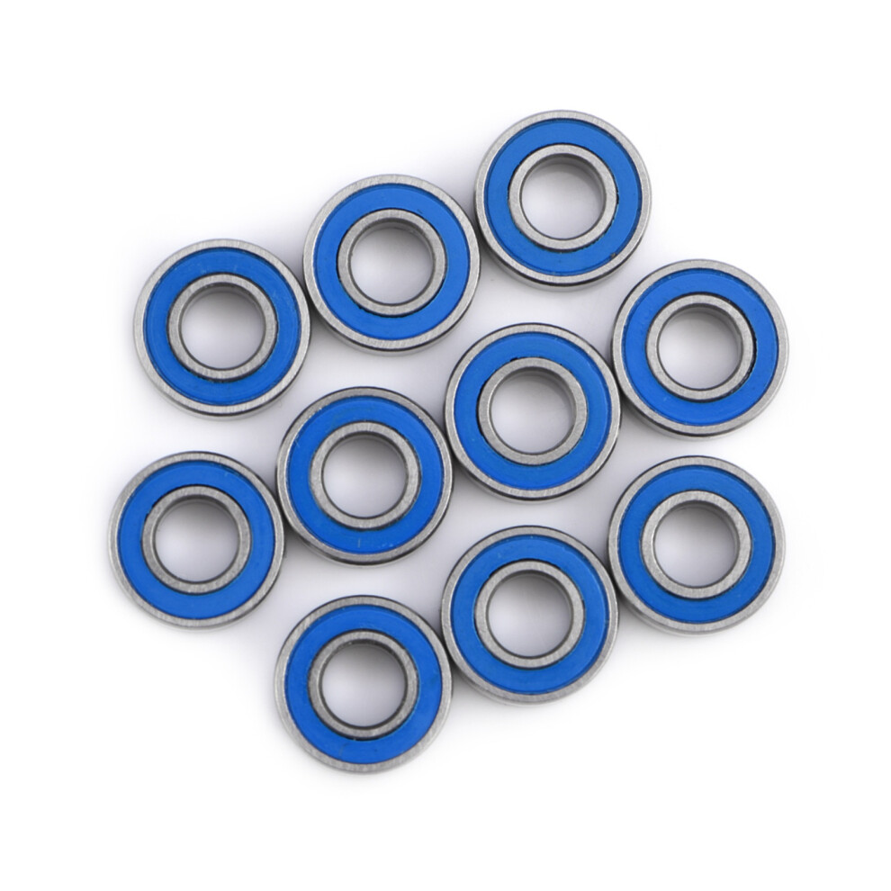 Miniature 10Pcs Mr115-2Rs Steel Ball Bearings 5X11x4mm Double Shielded Set 8481334458989