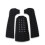 3Pcs Black Surfboard Traction Pads: Eco-Friendly Waterproof Grip 2