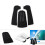 3Pcs Black Surfboard Traction Pads: Eco-Friendly Waterproof Grip 13