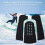 3Pcs Black Surfboard Traction Pads: Eco-Friendly Waterproof Grip 5