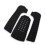 3Pcs Black Surfboard Traction Pads: Eco-Friendly Waterproof Grip 16