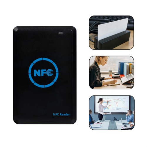 NFC Smart Chip Reader/Writer+2XUID Keychain 125K 13.56M Copier 1