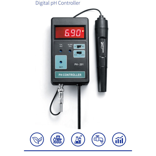 Controlador de pH digital online EU PLUG 1