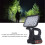 Kabellose Handlampe mit 33 LED-Perlen, 1500 mAh 5