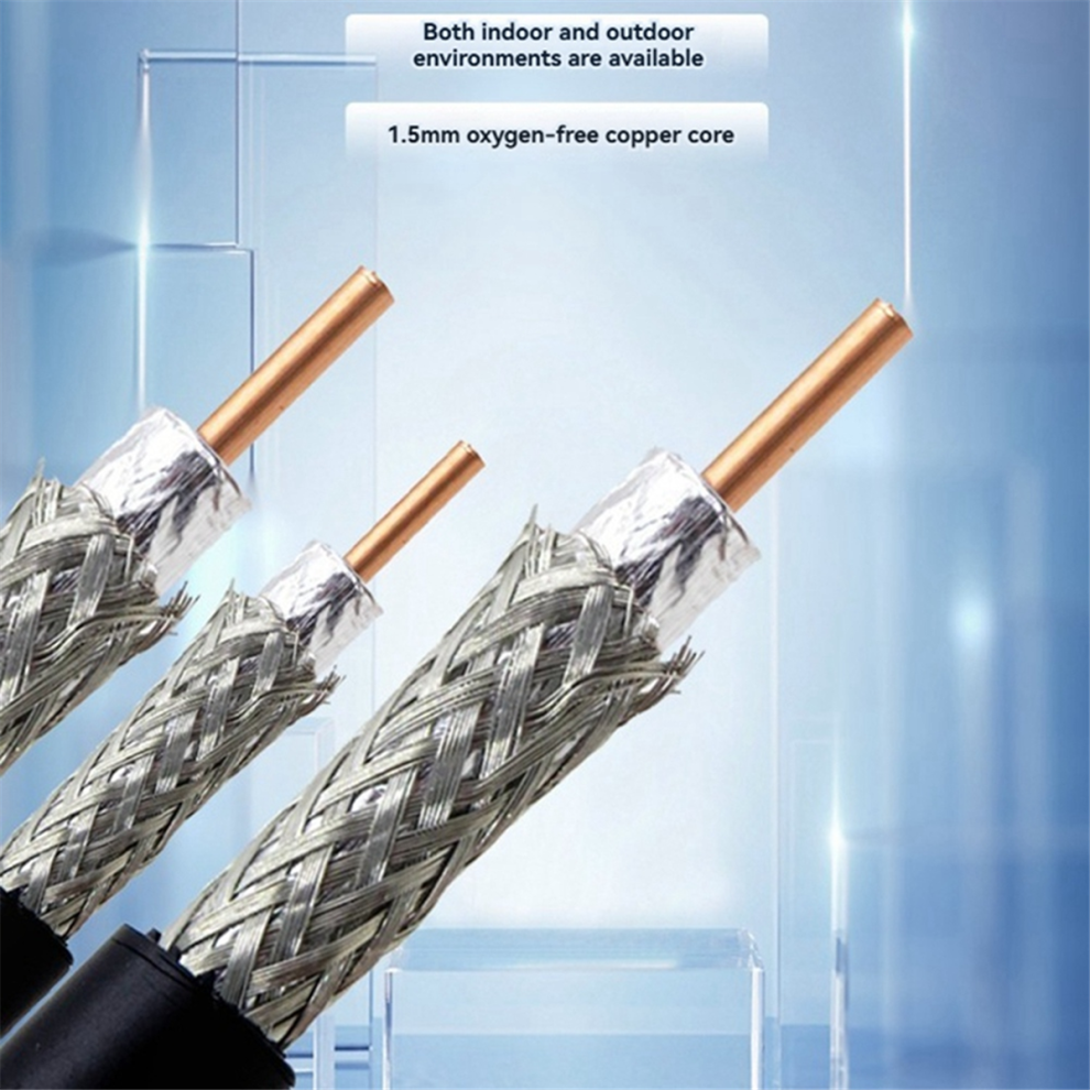Câble coaxial RG58 50 Ohms faible perte Modele 20 m - Câble coaxial
