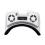 Face Cover Cooling Fan Interface Radiator White 1