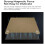 doppelseitige PEI-Bauplatte 315x310mm K1 Maximum 8