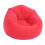 Sillón inflable rojo 75x75x45 cm 80 kg 1