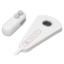 2 in 1 Handheld Portable Bag Sealer and Bottle Opener Set Rechargeable White