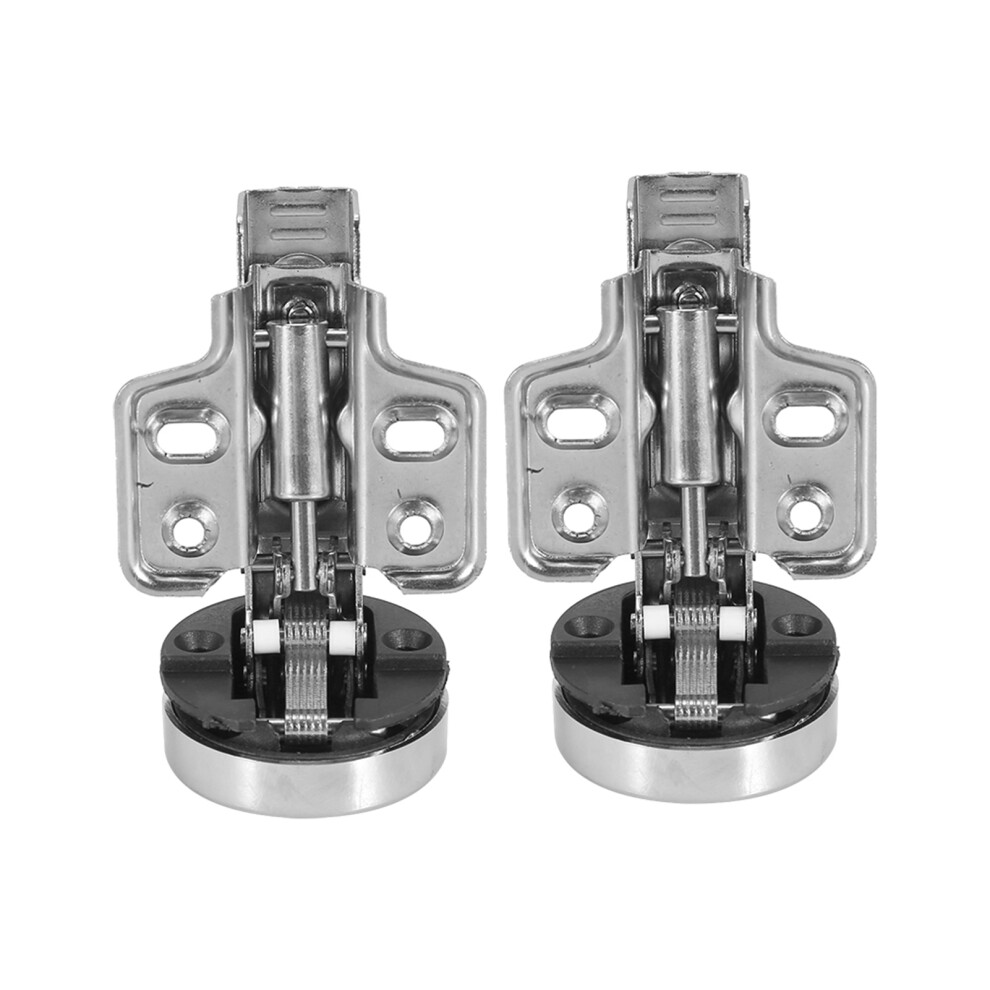 2Pcs Cold-Rolled Steel Cabinet Door Hinges, 8Kg Load, Model Deh2092 7901334464649