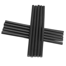 10pcs 7x150mm Color Hot Melt Glue Sticks for 20W Low Power Gun Black