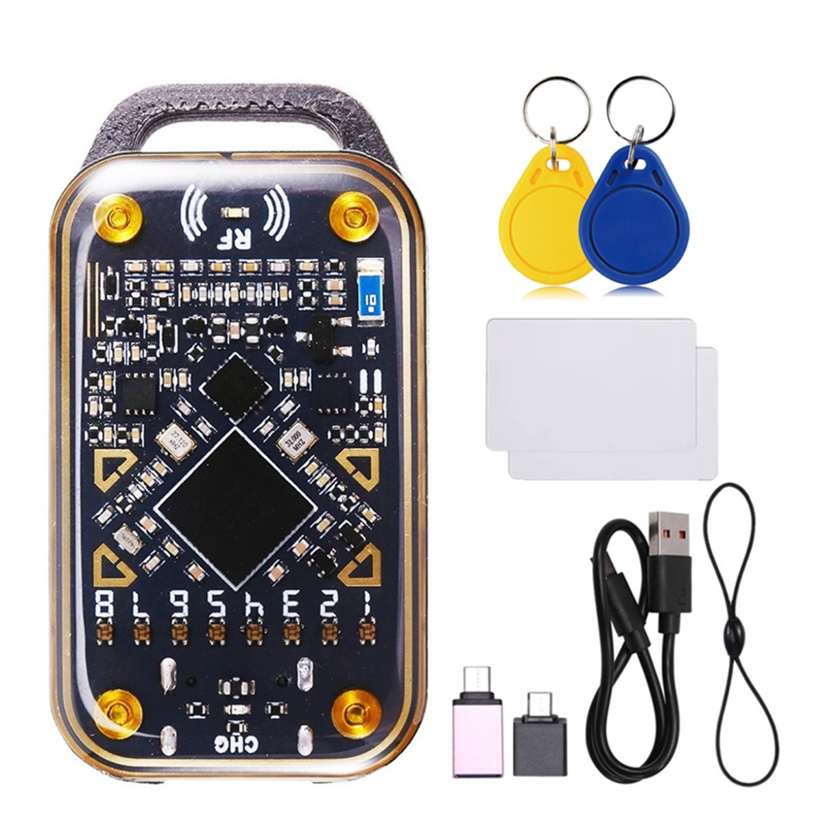 Lettore di chip intelligenti RFID Chameleon Ultra Smart Card Emulator ...