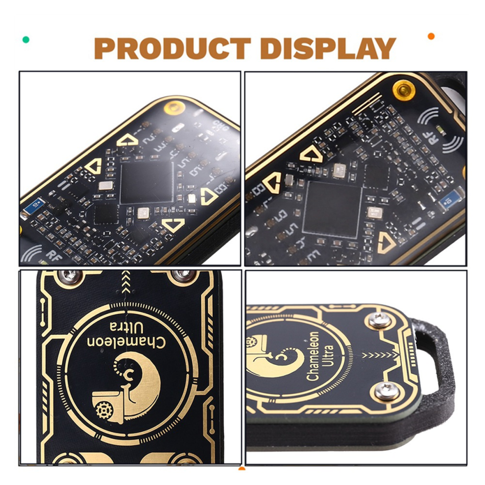 Lettore di chip intelligenti RFID Chameleon Ultra Smart Card Emulator ...