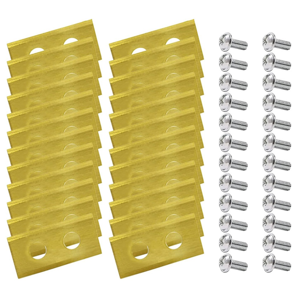 24Pack Wg794 Wa0190 Replacement Robotic Lawn Mower Cutting Blade 4711189281086