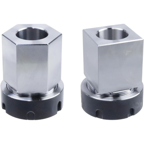 Conjunto de blocos de mandril de pinça quadrada e sextavada ER-40