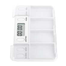 Boîte à médicaments intelligente blanche CR2025 100mAh 10x7cm