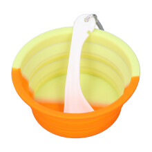 Modello: Ciotola pieghevole in silicone per animali domestici - 380 ml/12.85 oz
