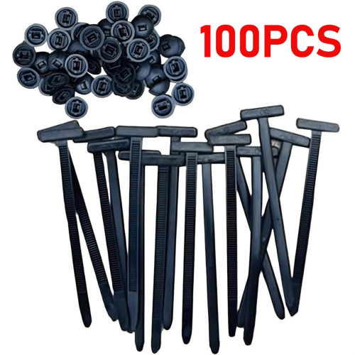 Nylon Cable Tie Buckle Self-Locking Zip Ties Holder A 1