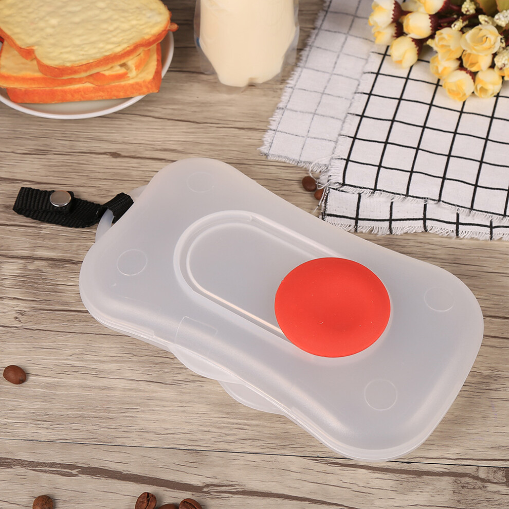 Baby Wipe Storage Container Portable Travel Wet Wipes Dispenser Plastic Case
